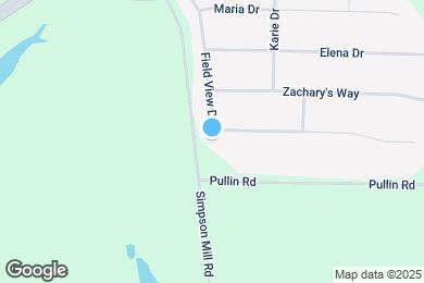 Map image of the property - 968 Field View Dr