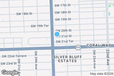 Map image of the property - 2610 SW 21st St