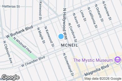 Map image of the property - 1220 N Screenland Dr