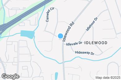 Map image of the property - 1412 Idlewood Rd