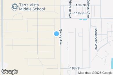 Map image of the property - 1409 Quincy Ave