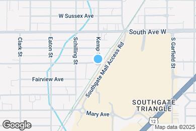Map image of the property - 2101 Dearborn Ave
