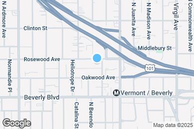 Map image of the property - 4106 Rosewood Ave