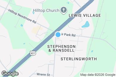 Map image of the property - 5505 Hilltop Rd