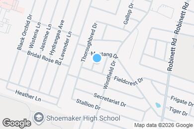 Map image of the property - 2806 Derby Dr