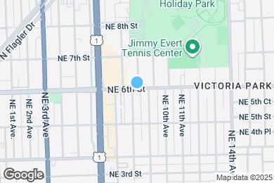 Map image of the property - 800 NE 6th St