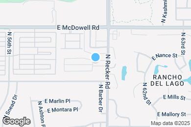 Map image of the property - 5945 E Nance St