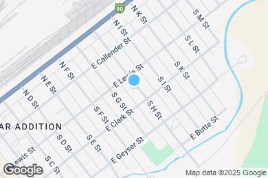 Map image of the property - 216 S H St