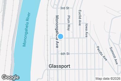 Map image of the property - 505 Monongahela Ave