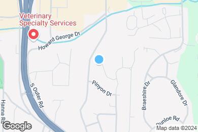 Map image of the property - Park Meadows Apartments