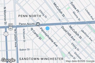 Map image of the property - 518 Sanford Pl