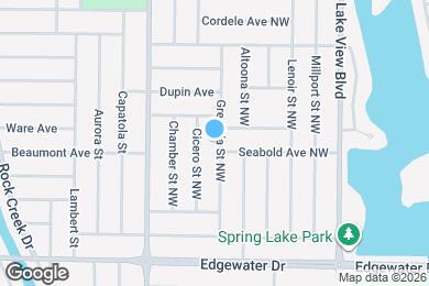 Map image of the property - 262 Grenada St NW