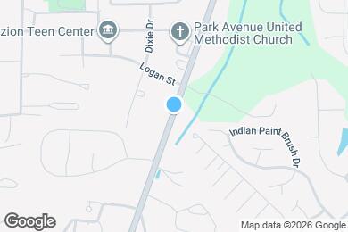 Map image of the property - 559 W Park Ave
