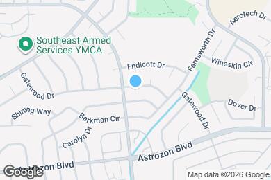 Map image of the property - 4621 Gatewood Dr