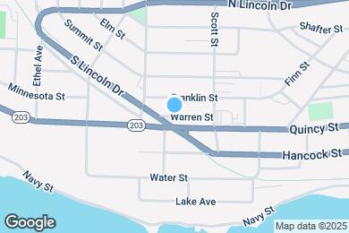 Map image of the property - 835 Warren St