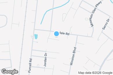 Map image of the property - 2606 Jordan Ct