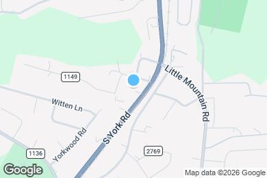 Map image of the property - 3715 York Hwy