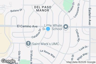 Map image of the property - 2444 Ione St