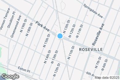 Map image of the property - 386 Park Ave