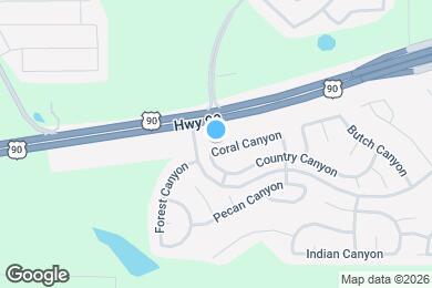 Map image of the property - 11487 Coral Canyon