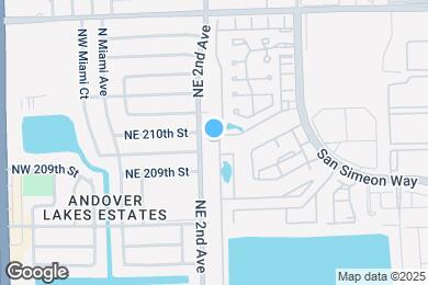 Map image of the property - 21016 NE 2nd Ct
