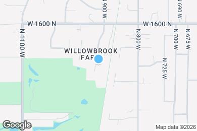 Map image of the property - 1442 Willowbrook Dr