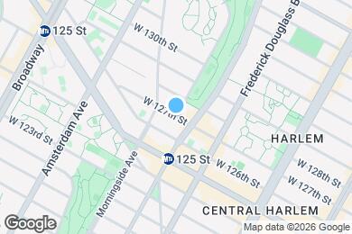 Map image of the property - W. 127th St, St Nicholas Pl