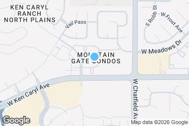 Map image of the property - 7454 S Alkire St