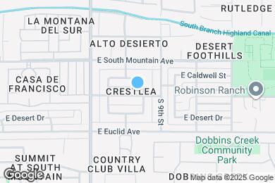 Map image of the property - 818 E Ardmore Rd
