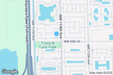 Map image of the property - 5042 NW 114th Ct