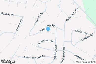 Map image of the property - 10522 Oakforest Ct