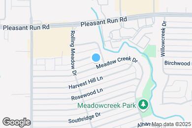 Map image of the property - 1209 Meadow Creek Dr