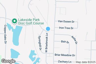 Map image of the property - 507 W Briarbrook Ln