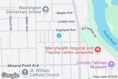 Map image of the property - 607 N Palm St