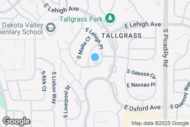 Map image of the property - 21255 E Nassau Ave
