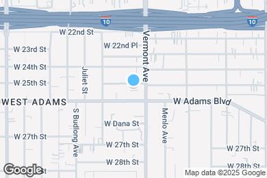 Map image of the property - 1414 W 25th St