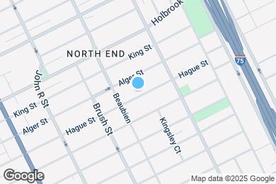 Map image of the property - 557 Hague St