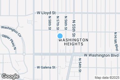 Map image of the property - 1804 N 57th St