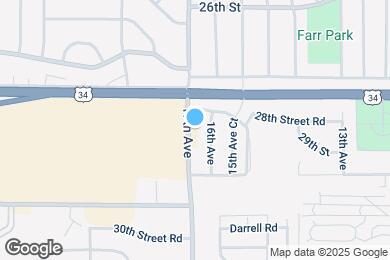 Map image of the property - 2820 17th Ave