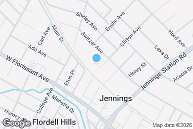 Map image of the property - 8521 Clifton Ave