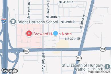 Map image of the property - 3734 NE 4th Ter