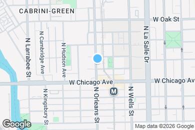 Map image of the property - 829 N Orleans St
