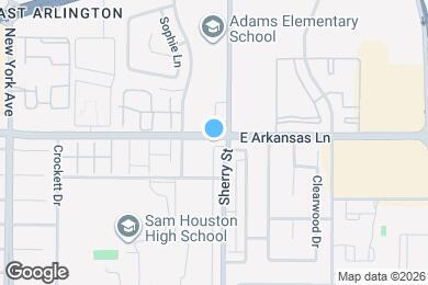 Map image of the property - 2160 E Arkansas Ln