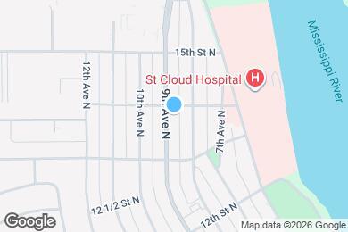 Map image of the property - 1346 9th Ave N