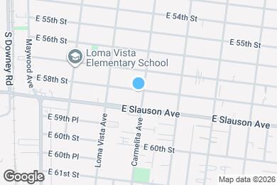Map image of the property - 3754 E 58th St