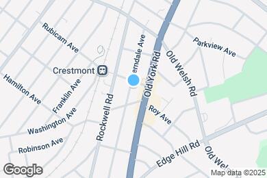Map image of the property - 1721 Ferndale Ave