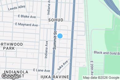 Map image of the property - 369 E Oakland Ave