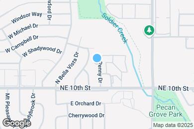 Map image of the property - 3905 Penny Dr