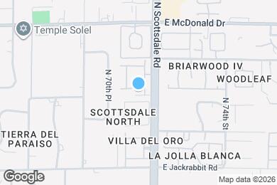 Map image of the property - 5730 N Scottsdale Rd