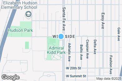 Map image of the property - 2135 Santa Fe Ave.
